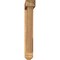 Ekena Millwork Traditional Arts and Crafts Smooth Bracket w/ Offset Brace, Western Red Cedar, 5 1/2"W x 36"D x 36"H BKT0604X36X36TRA03SWR - alternate 3